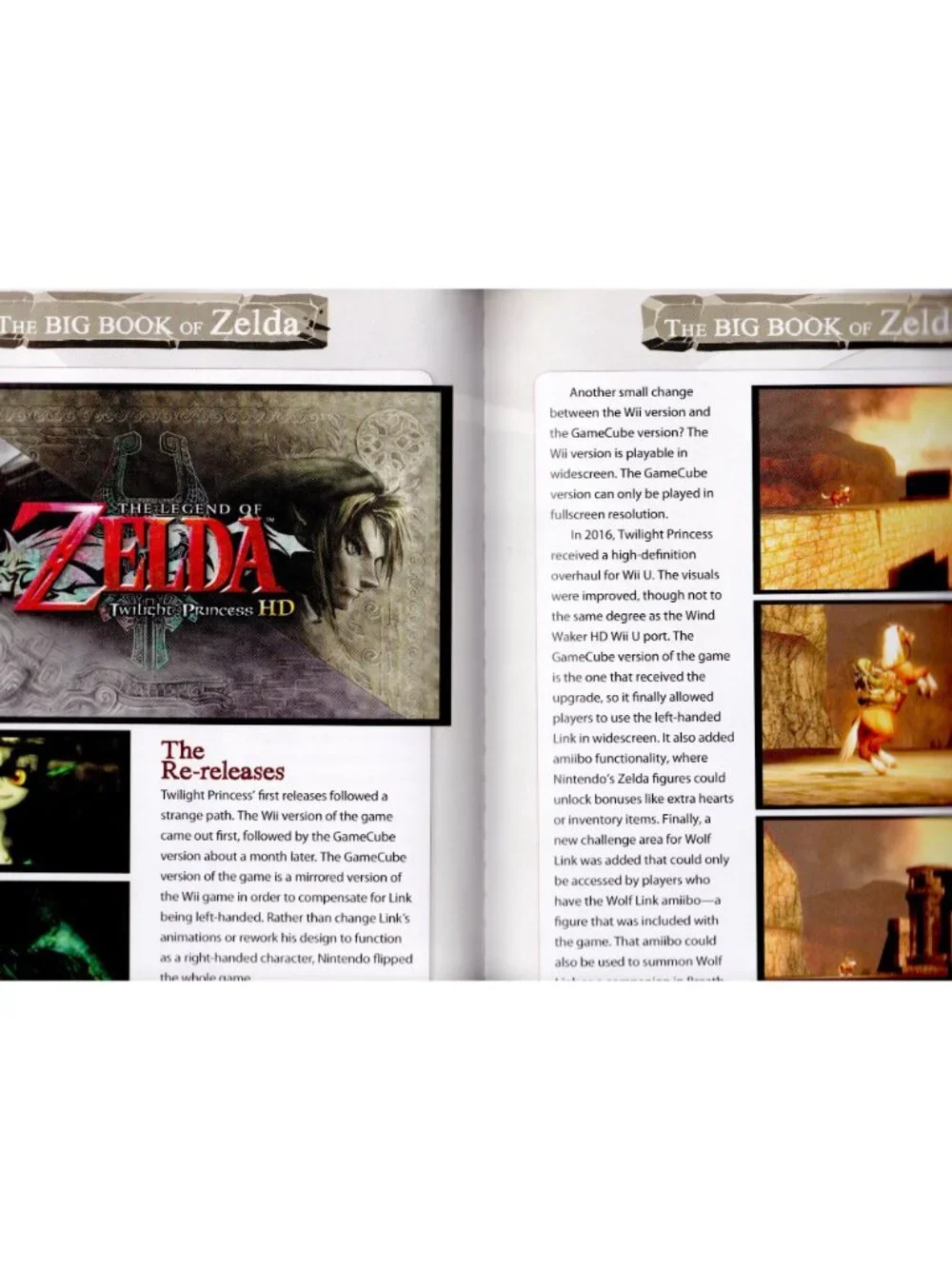 The Big Book of Zelda Unofficial Guide Breath of the Wild Link Nintendo 2017 PB